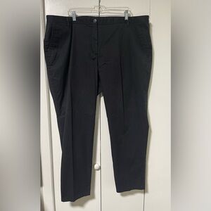 Talbots Women's Black Straight Leg Pants